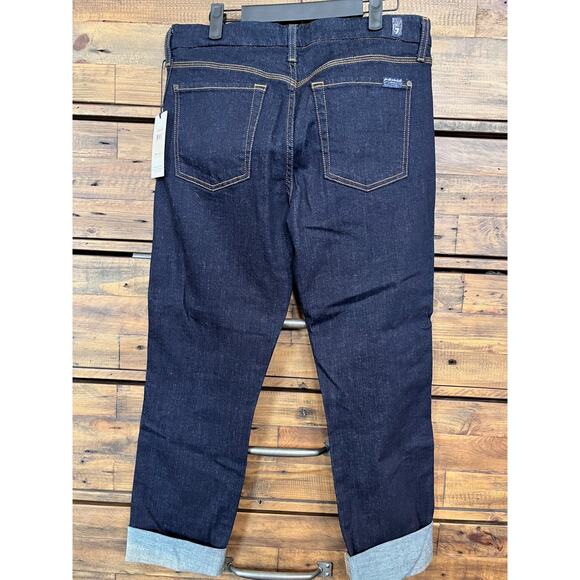 7 FOR ALL MANKIND Women's Fashion Boyfriend High Cuff Jean Sz 31 NWT - Picture 2 of 14